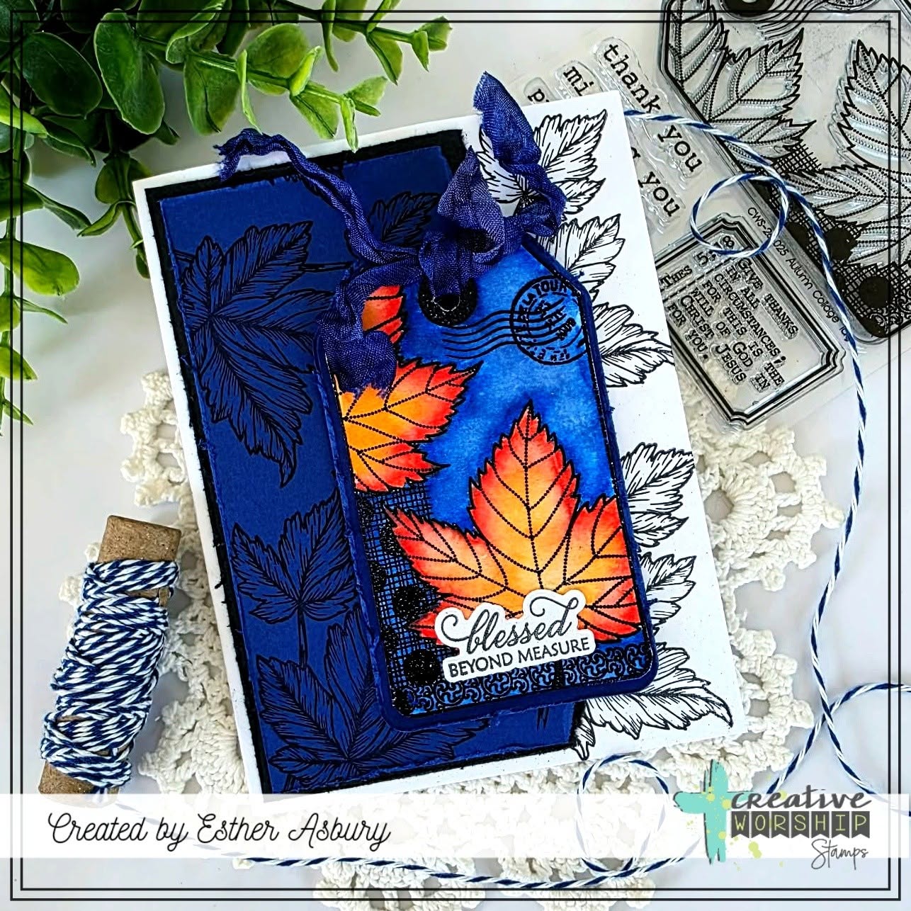 Colors of Fall Clear Stamp Set