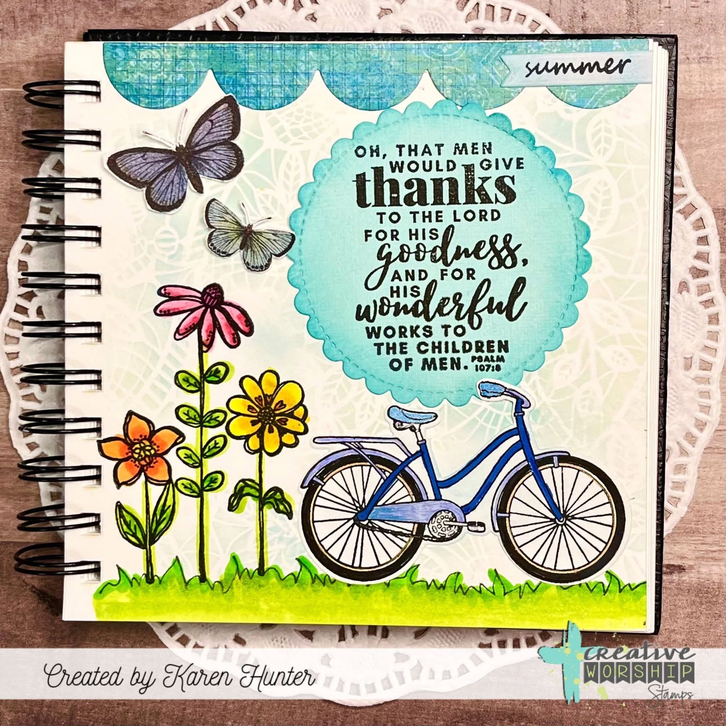 Cheery Birds & Buds Clear Stamp Set
