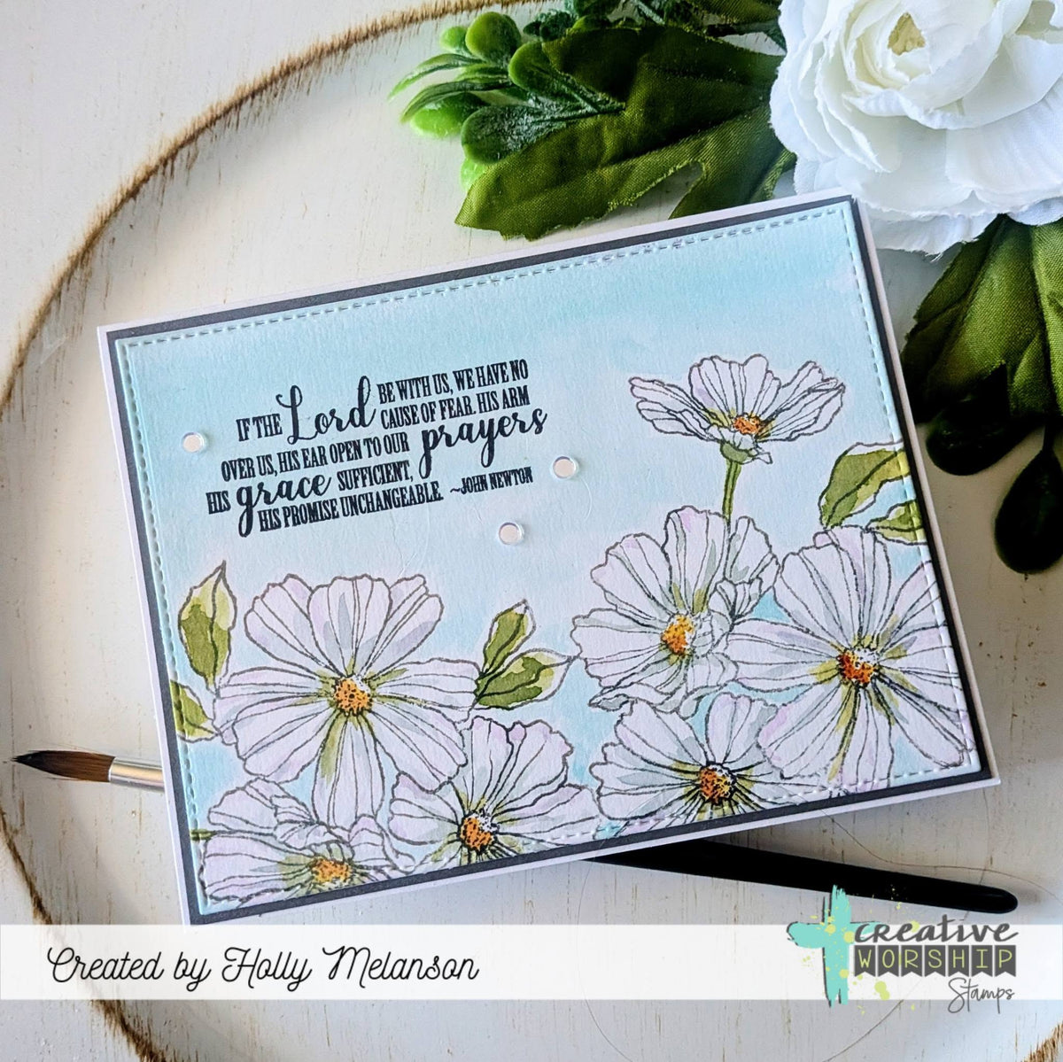 God's Beauty Clear Stamp Set