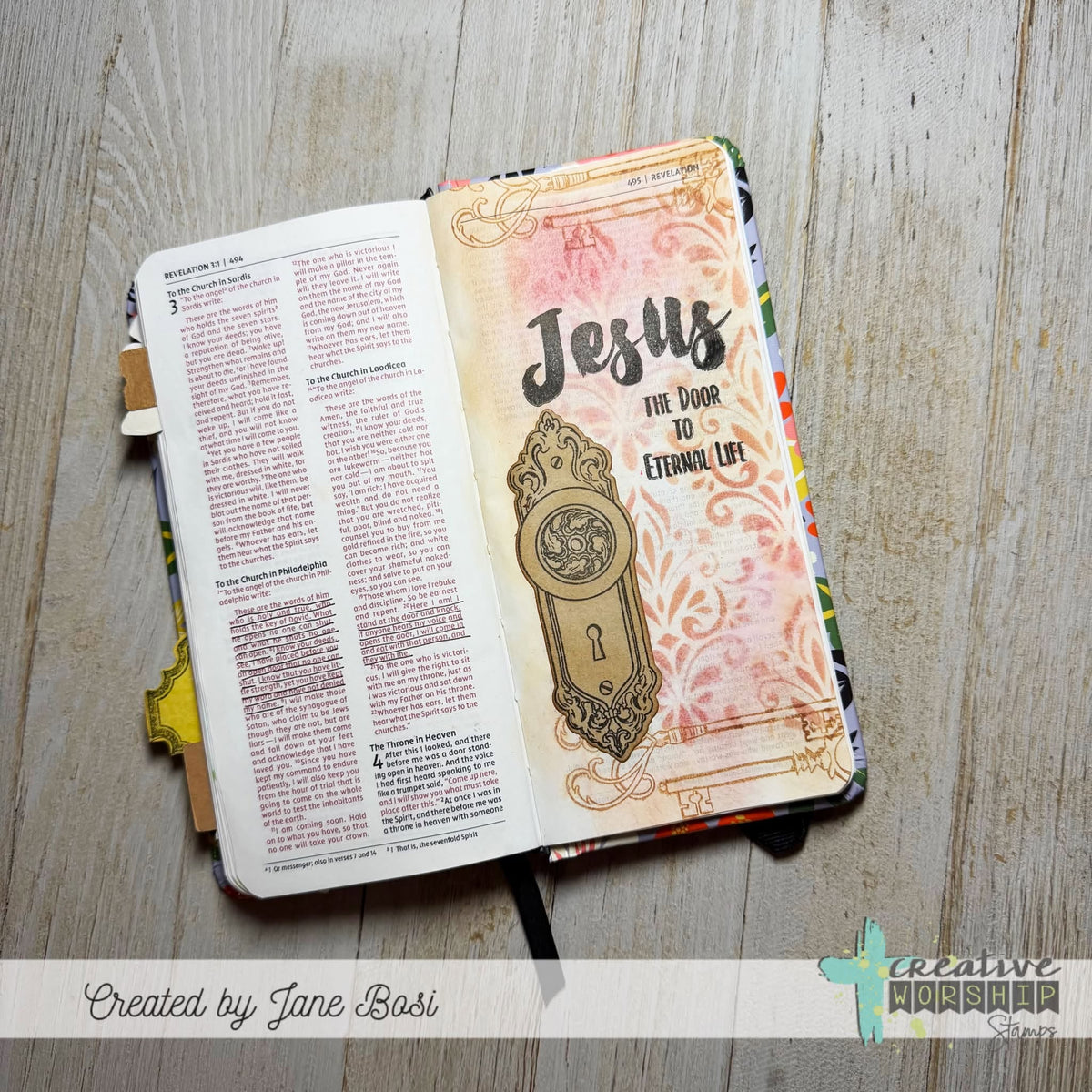 Christ is the Key Clear Stamp Set