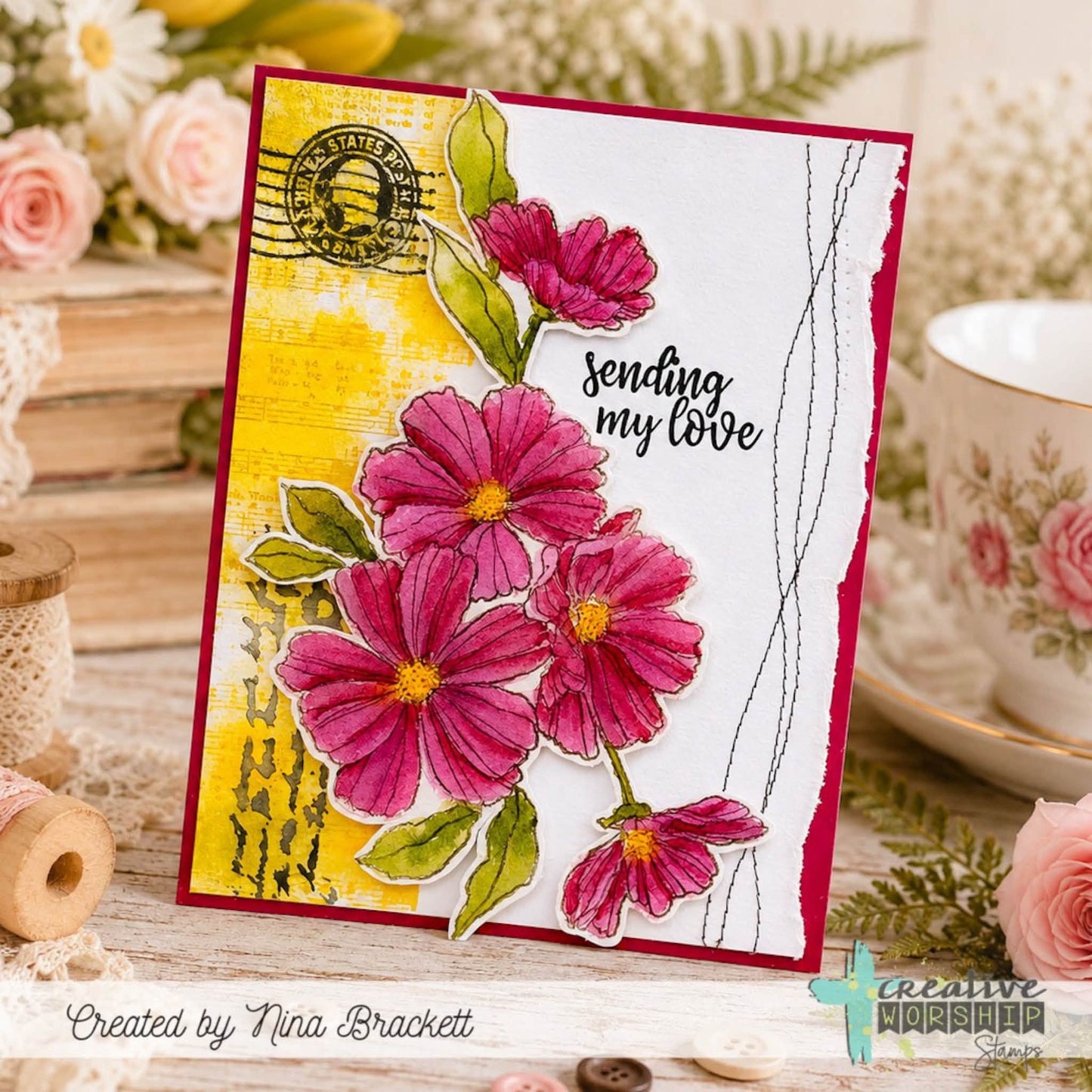 Wonderful Words of Life Clear Stamp