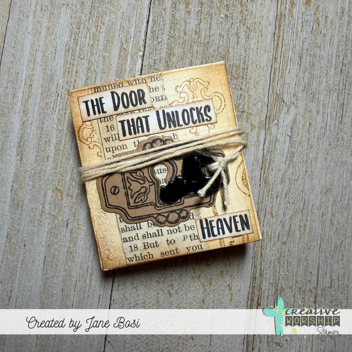 Christ is the Key Clear Stamp Set