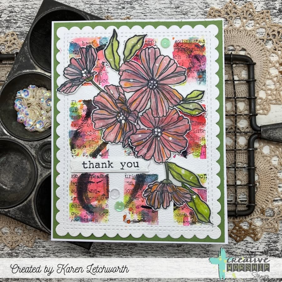 God's Beauty Clear Stamp Set