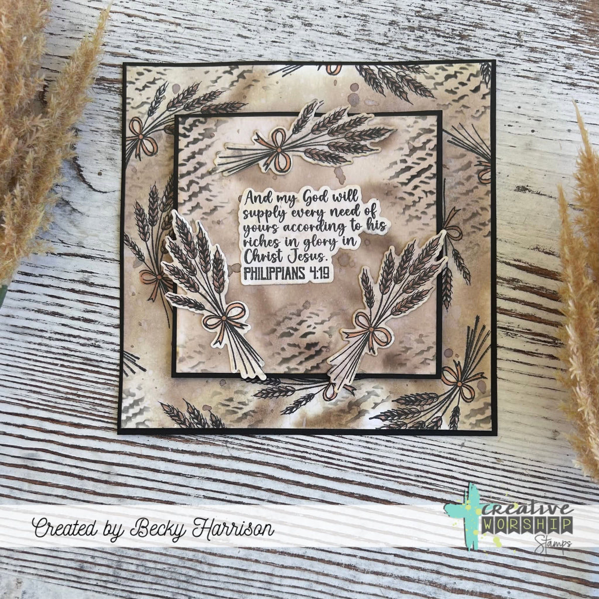 Loaves & Fishes Clear Stamp Set