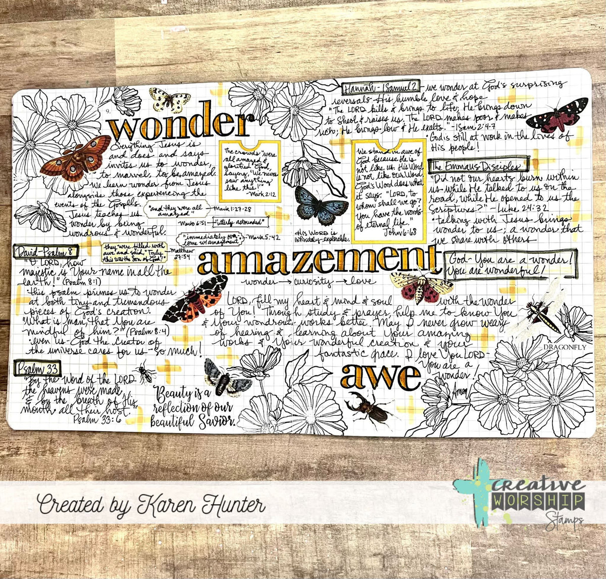 God's Beauty Clear Stamp Set