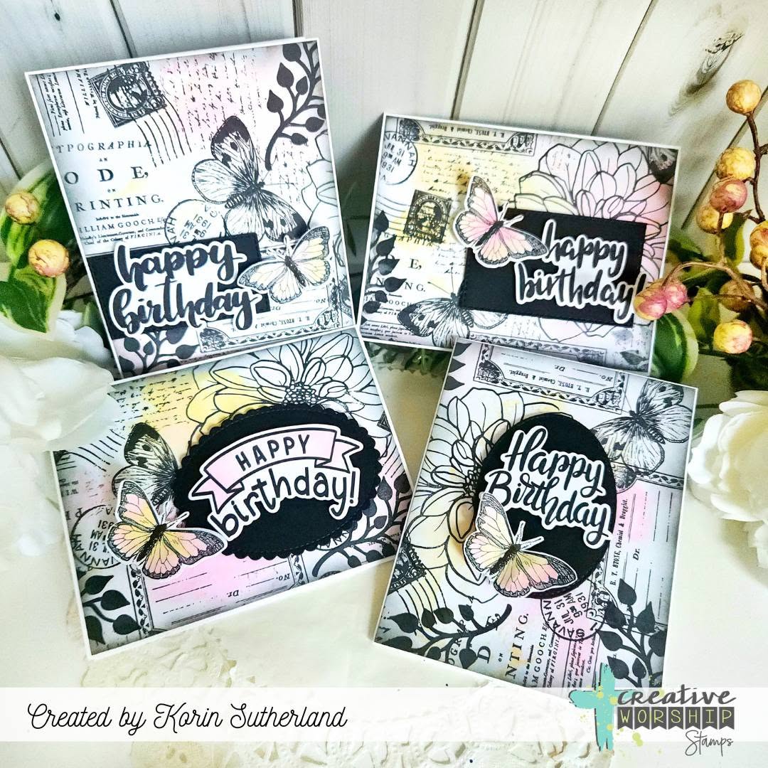 Stamping by the Sea-Tybee Island: Master Sheet Birthday Card Class