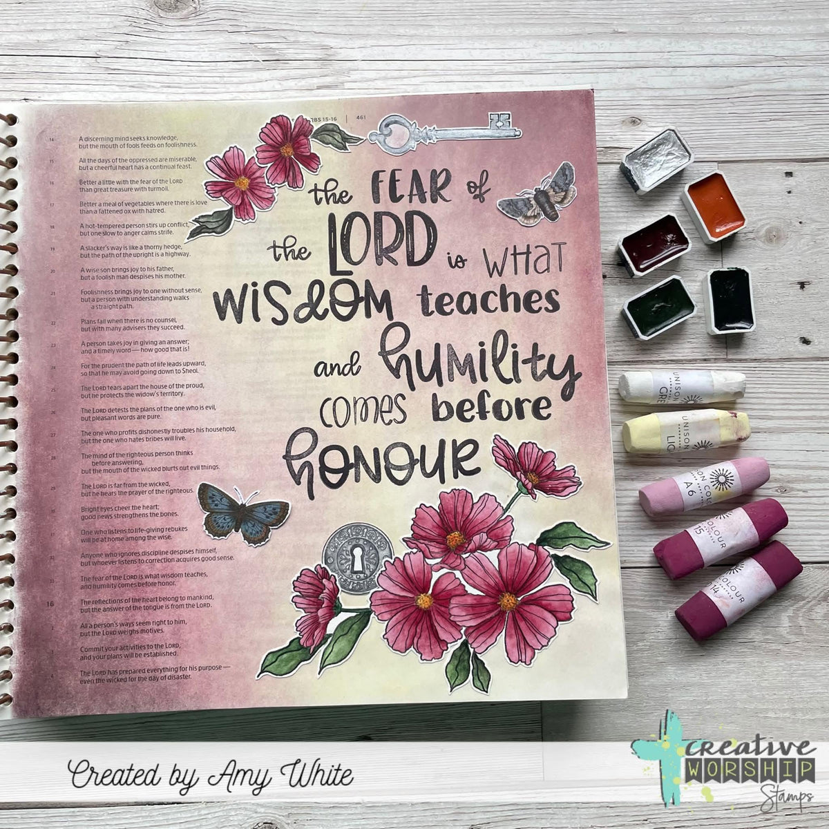 God's Beauty Clear Stamp Set