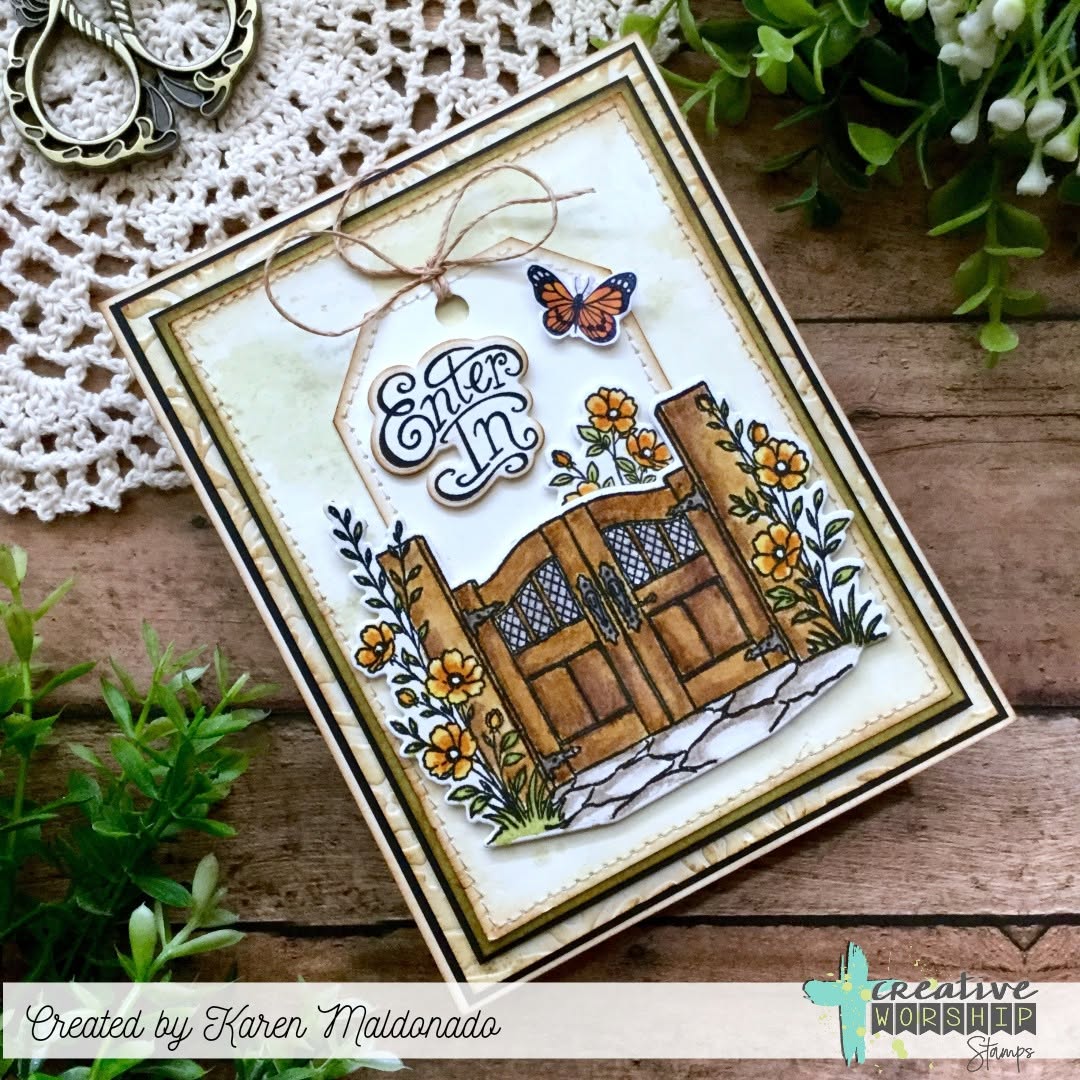 Enter In Clear Stamp Set