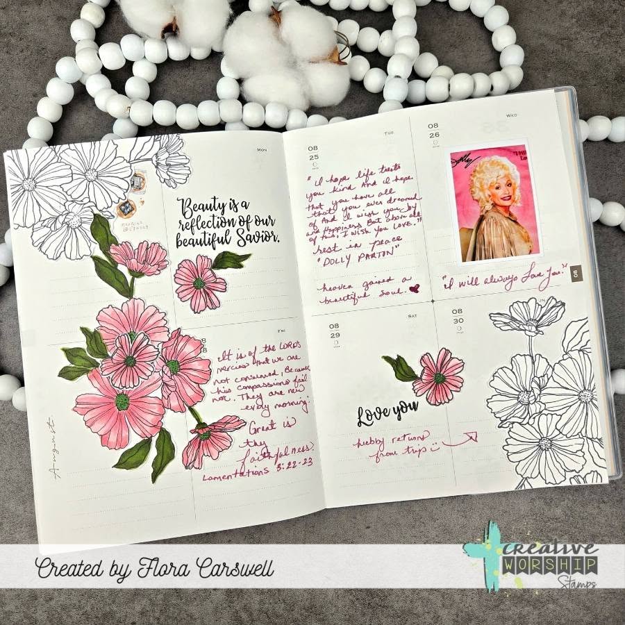 God's Beauty Clear Stamp Set