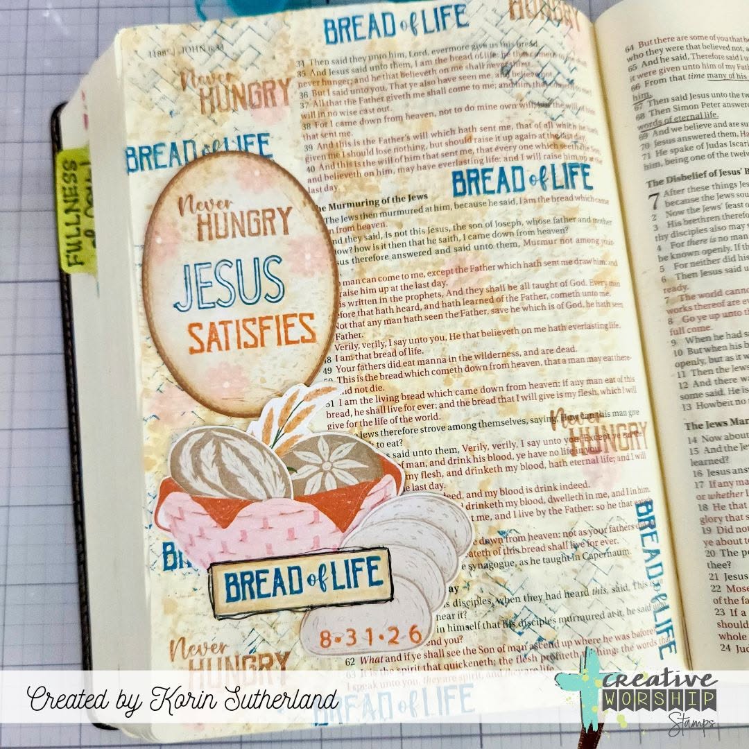 Basket Weave Clear Stamp