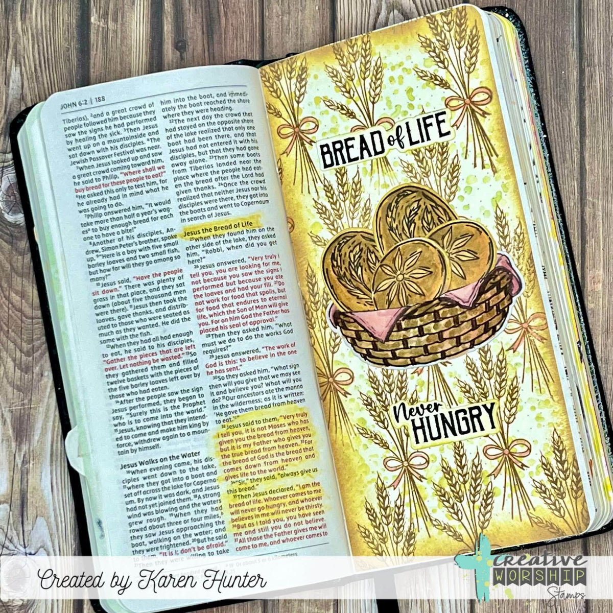 Loaves & Fishes Clear Stamp Set