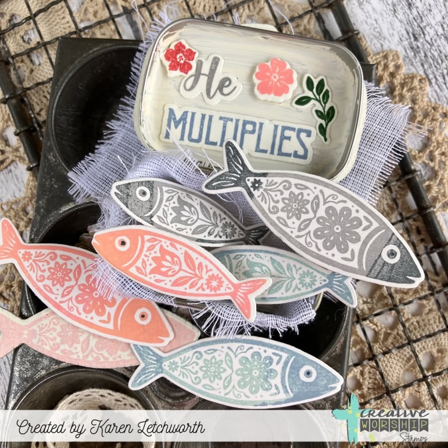 Loaves & Fishes Clear Stamp Set