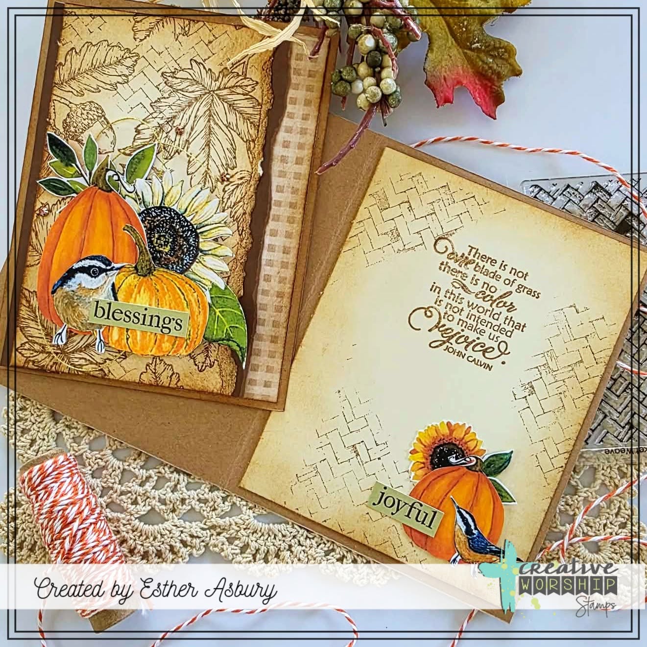 Basket Weave Clear Stamp