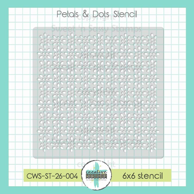 Petals & Dots Stencil