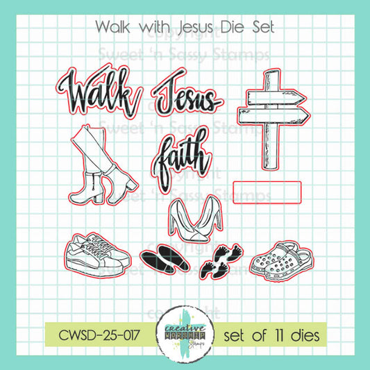 Walk with Jesus Die Set
