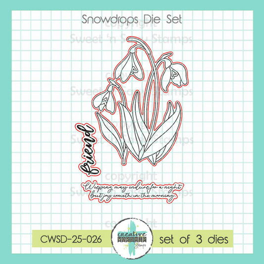 Snowdrops Die Set
