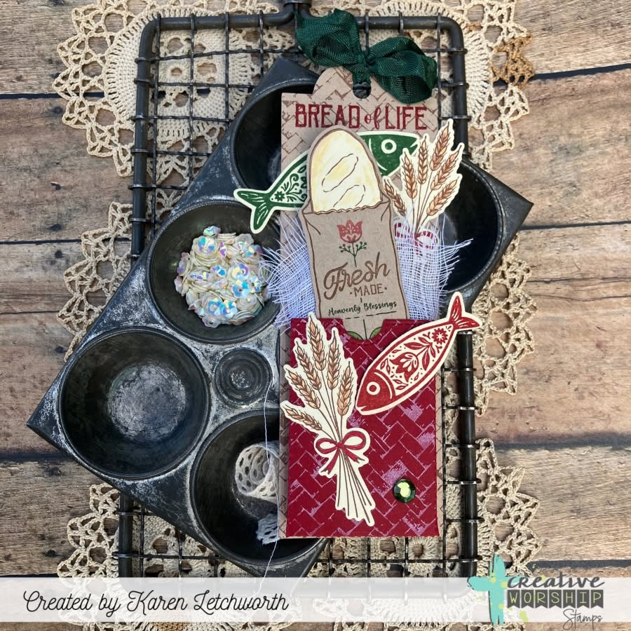 Loaves & Fishes Clear Stamp Set