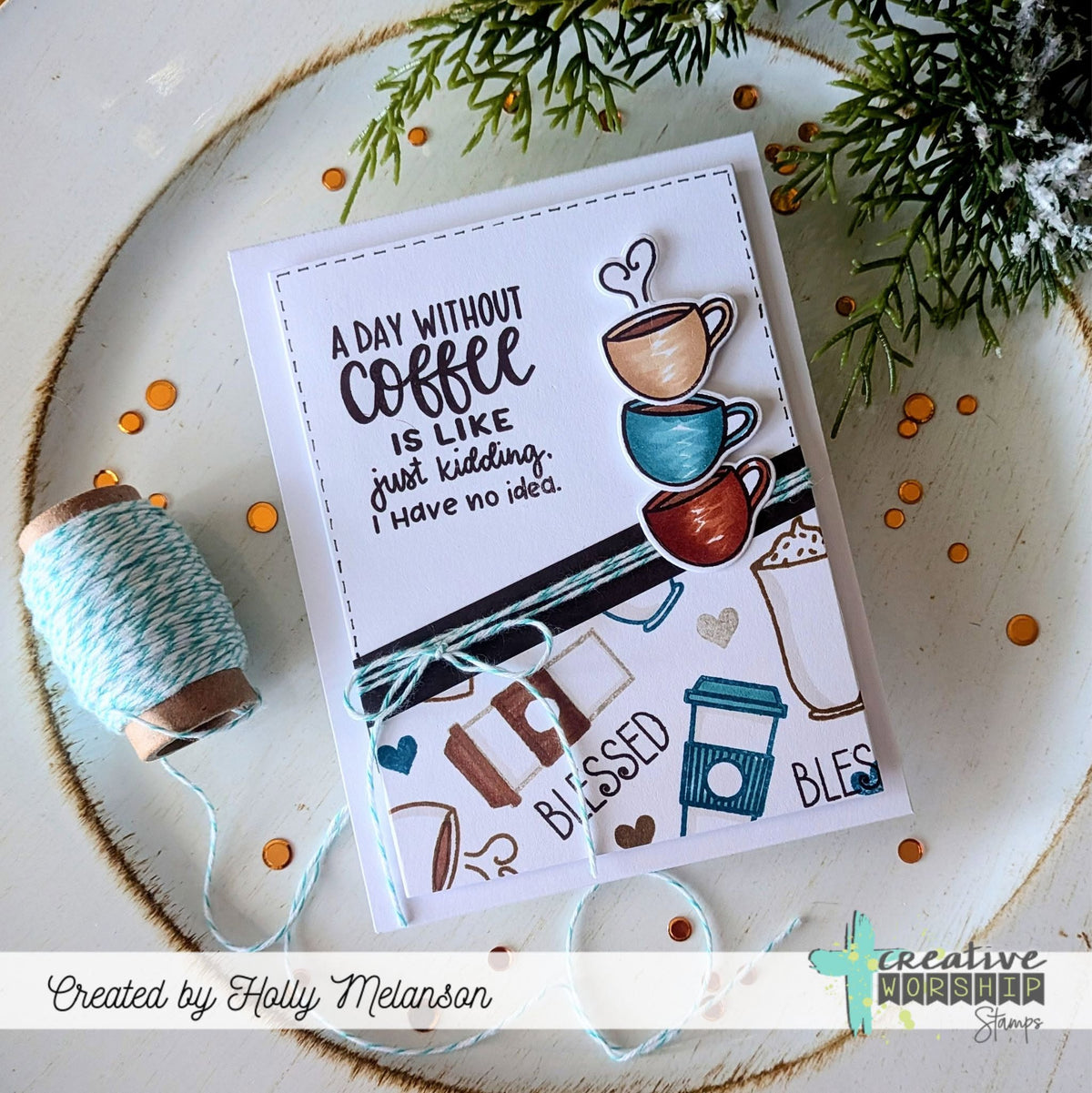 Coffee Talk Stamp & Die Bundle