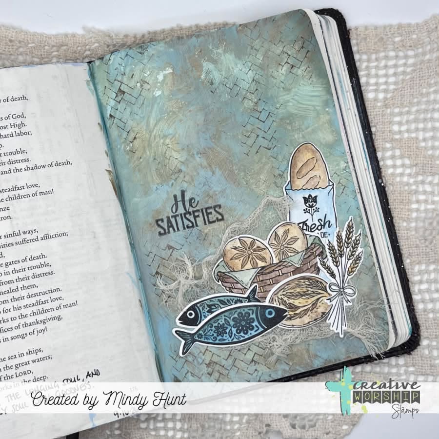 Basket Weave Clear Stamp
