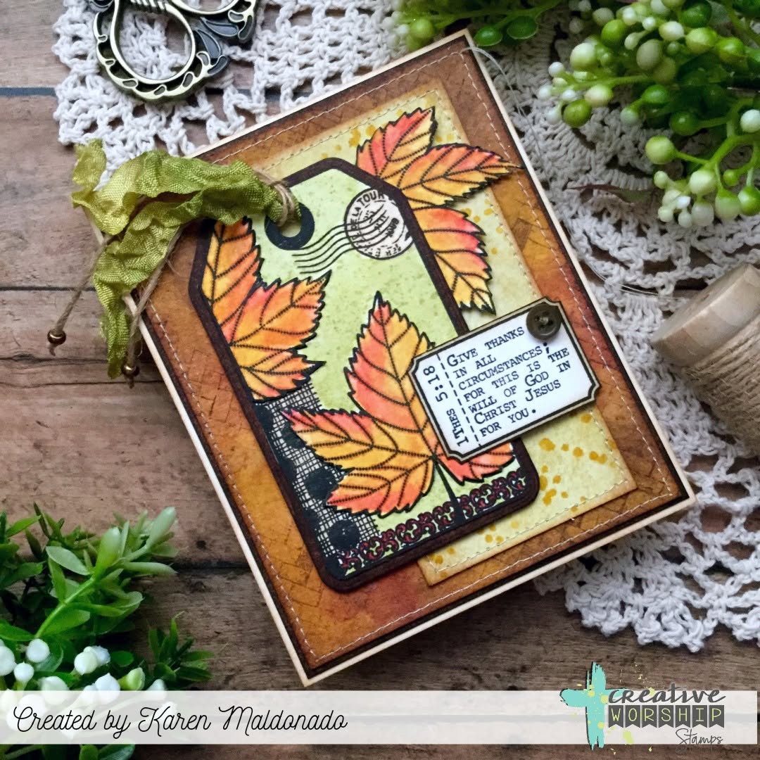 Basket Weave Clear Stamp