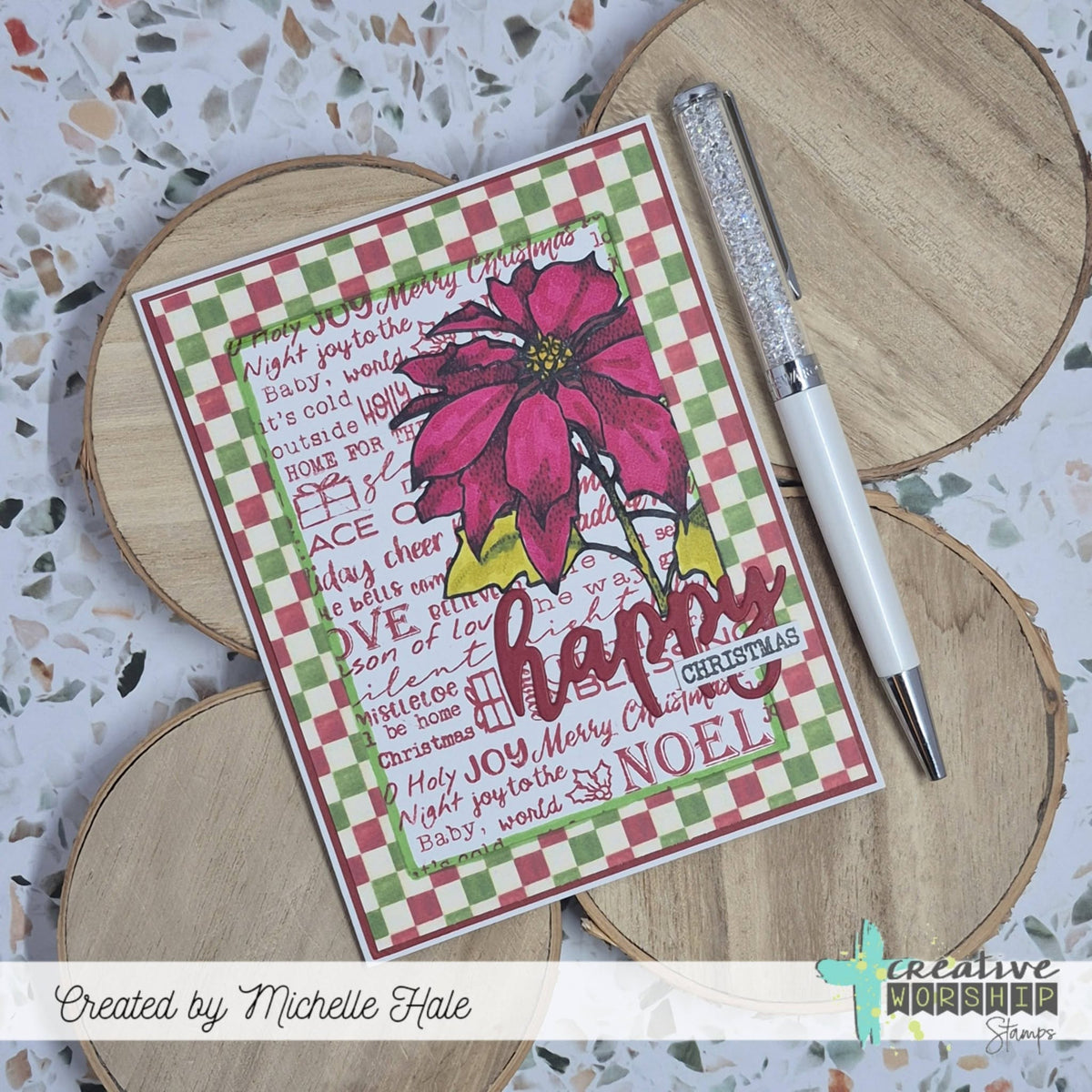 Candy Canes & Holly Digital Paper Pack PDF
