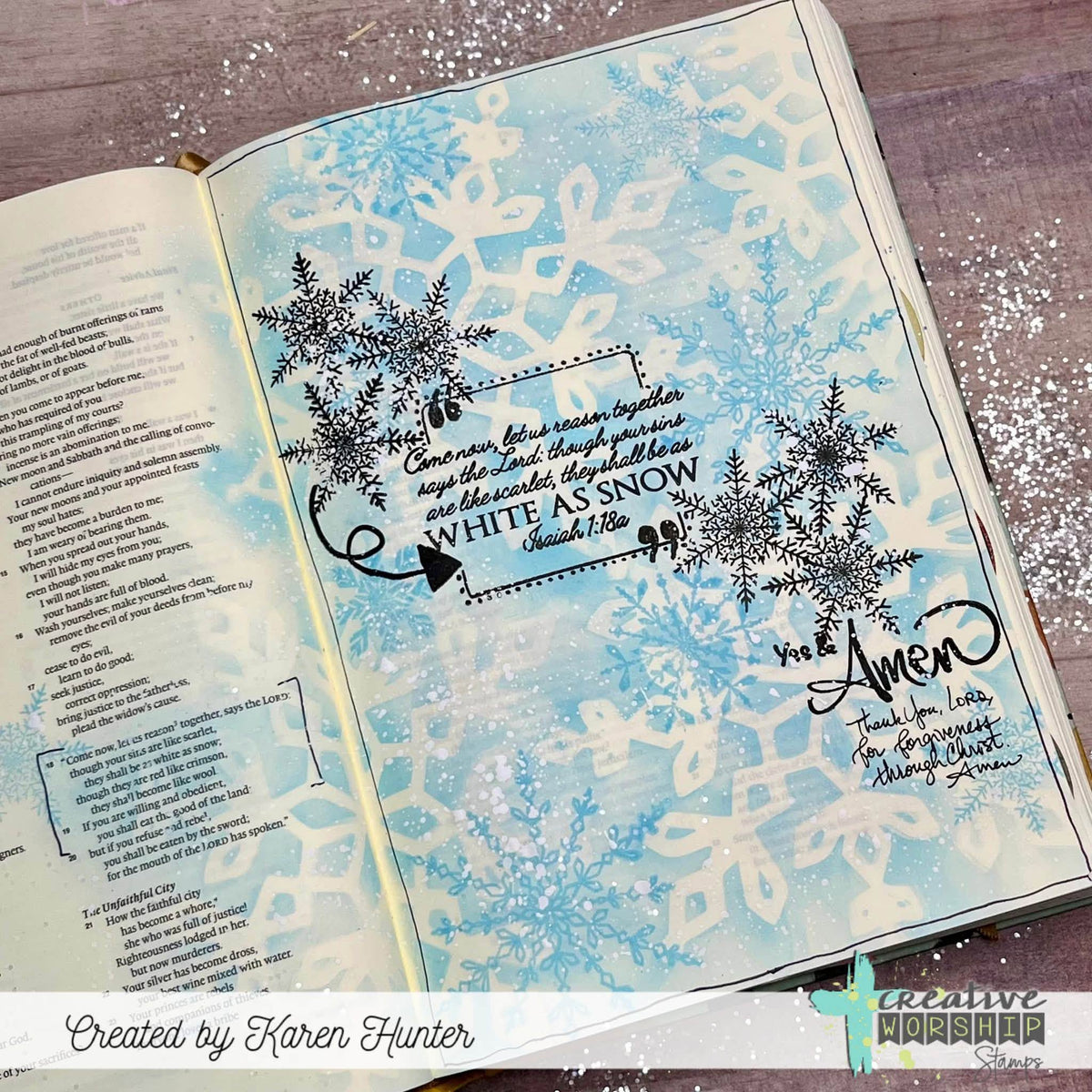 Sermon Notes Clear Stamp Set