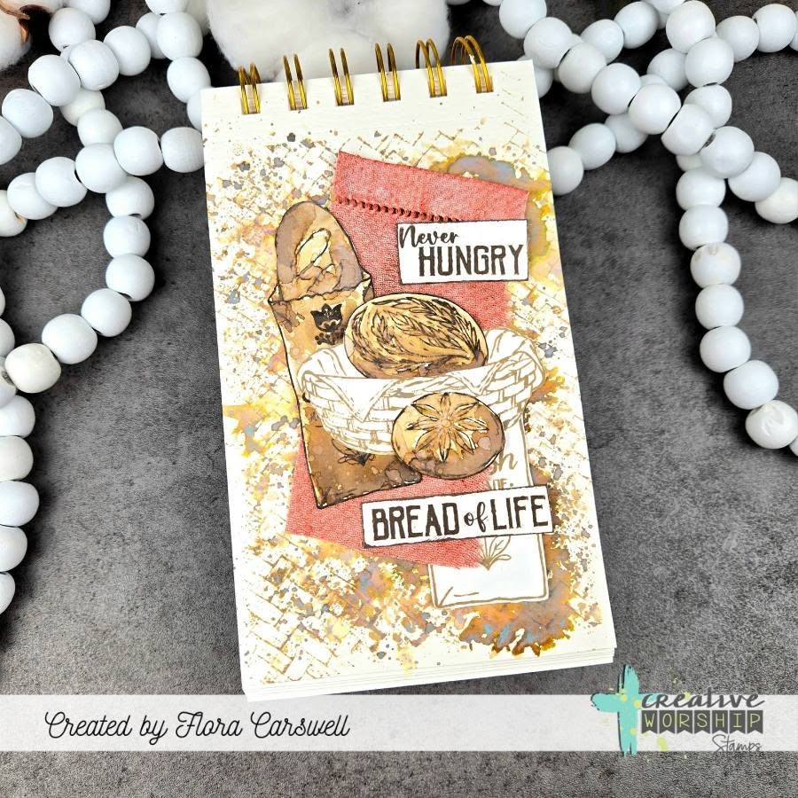 Basket Weave Clear Stamp