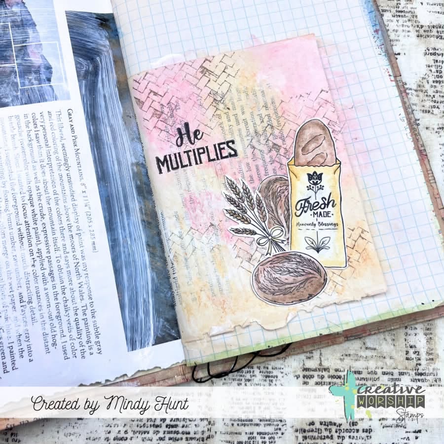 Basket Weave Clear Stamp
