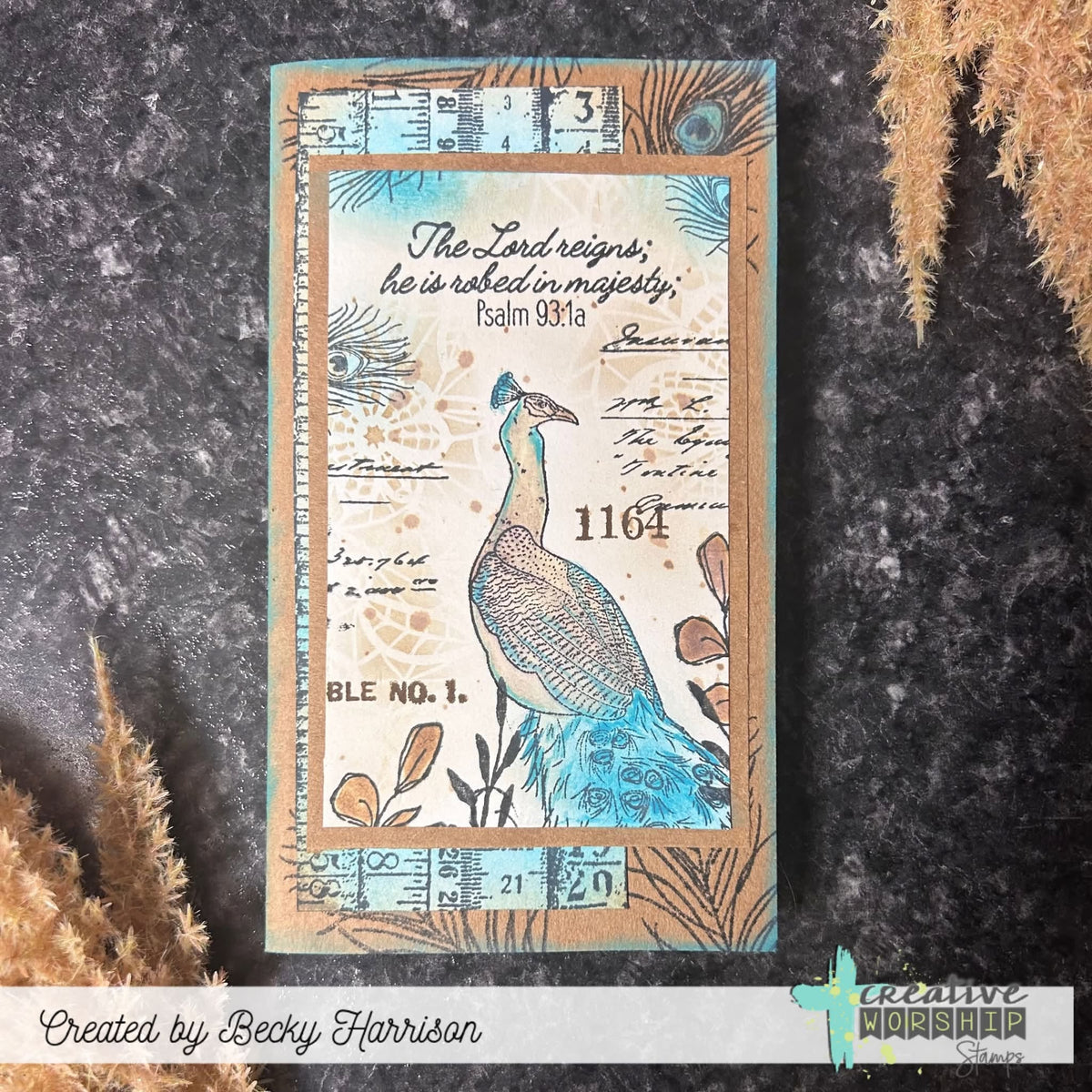 Vintage Snippets Clear Stamp Set