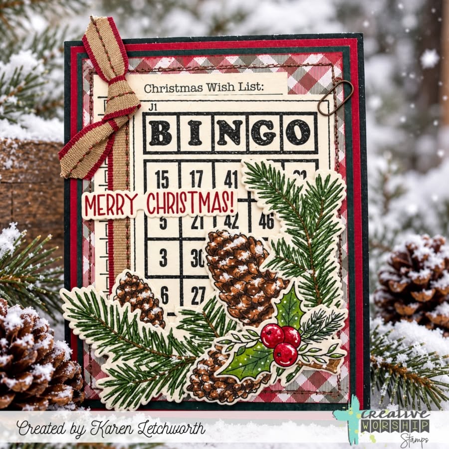 Christmas Pine Die Set