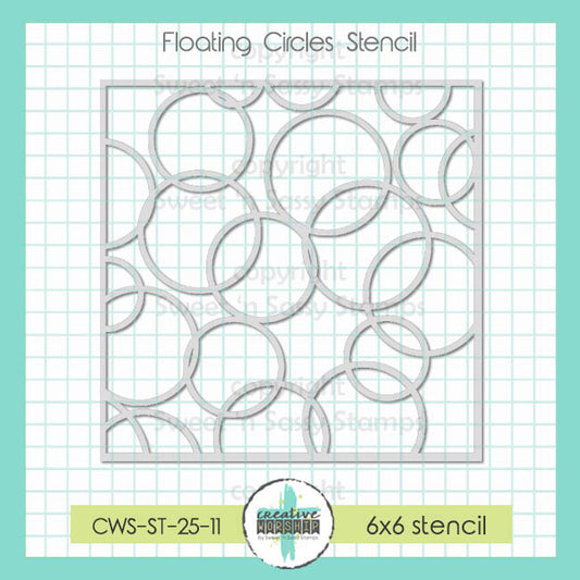 Floating Circles Stencil