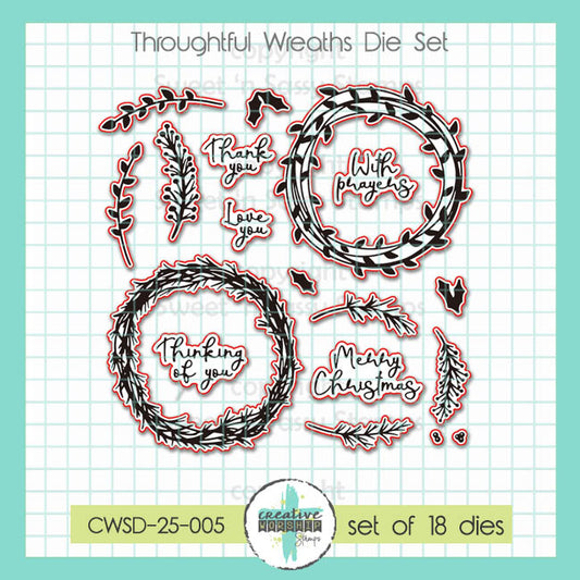 Thoughtful Wreaths Die Set
