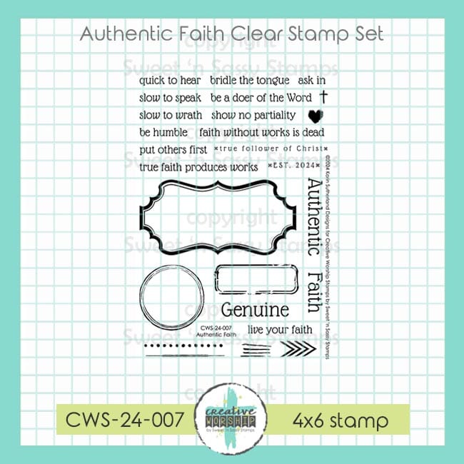 Authentic Faith Stamp Set