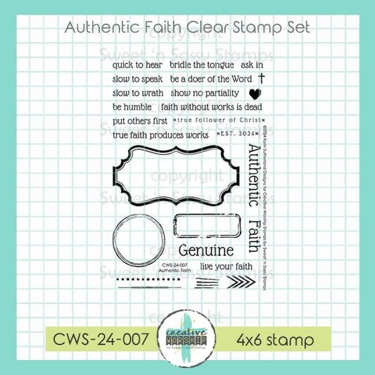 Authentic Faith Stamp Set