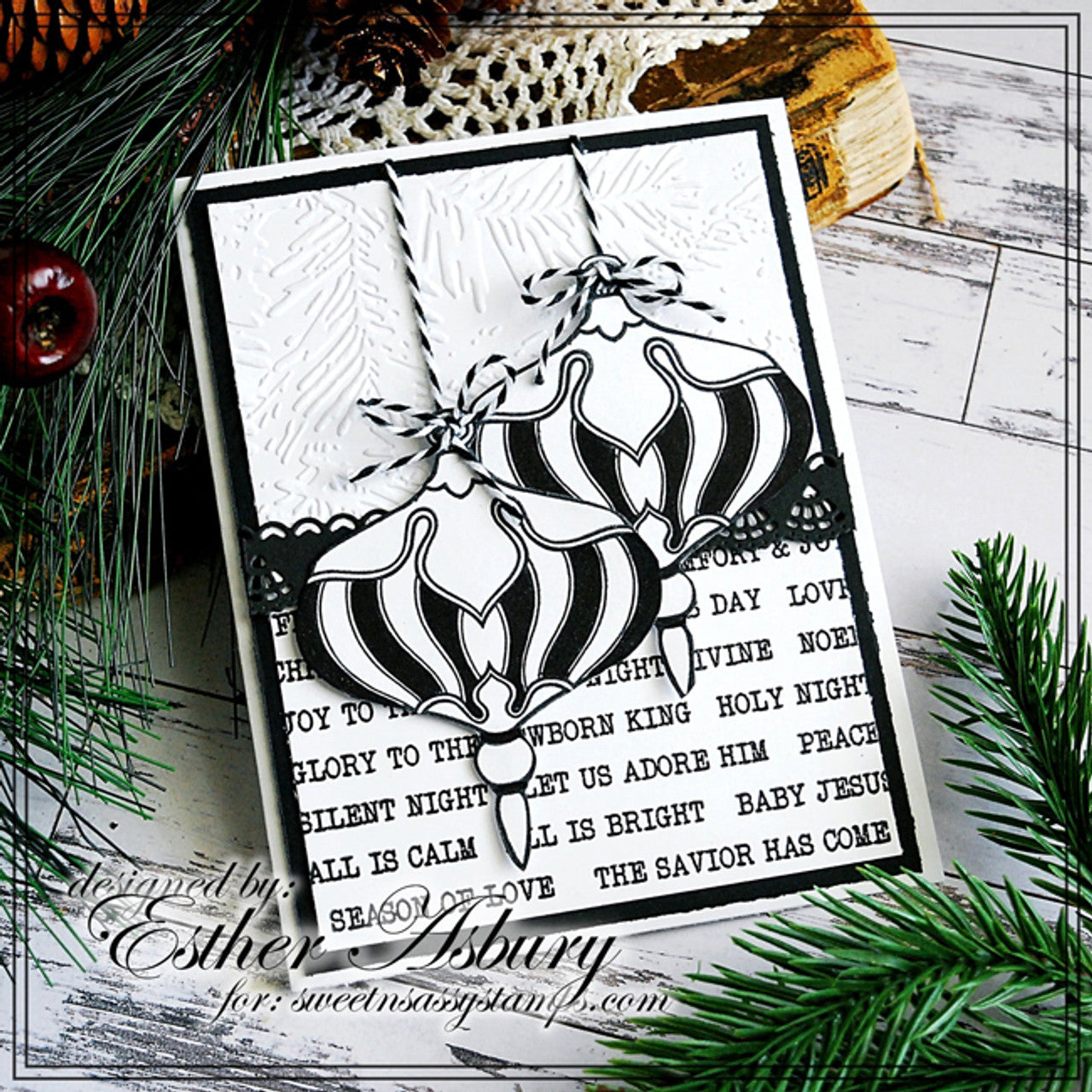 Christmas Wordfetti Clear Stamp Set