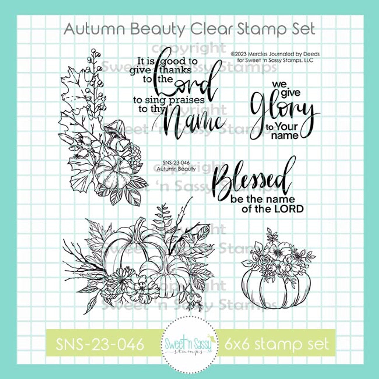 Autumn Beauty Clear Stamp Set