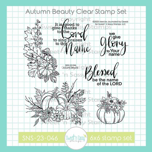 Autumn Beauty Clear Stamp Set