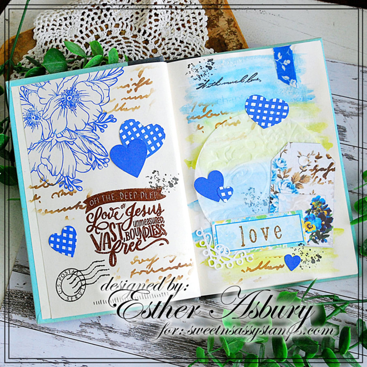 Blooming Anemones Clear Stamp Set