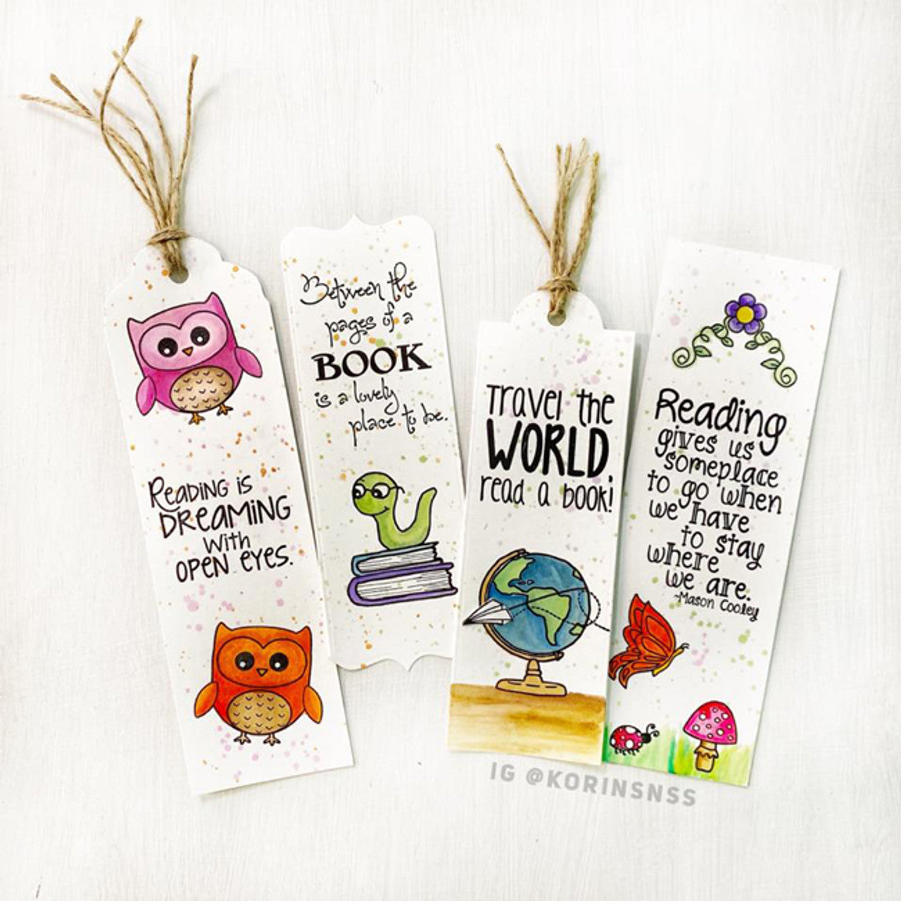 Bookmark Bits & Pieces Clear Stamp Set