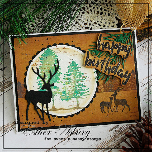 Bold Birthdays Clear Stamp Set