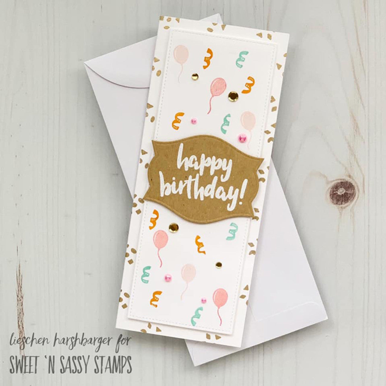 Bold Birthdays Clear Stamp Set