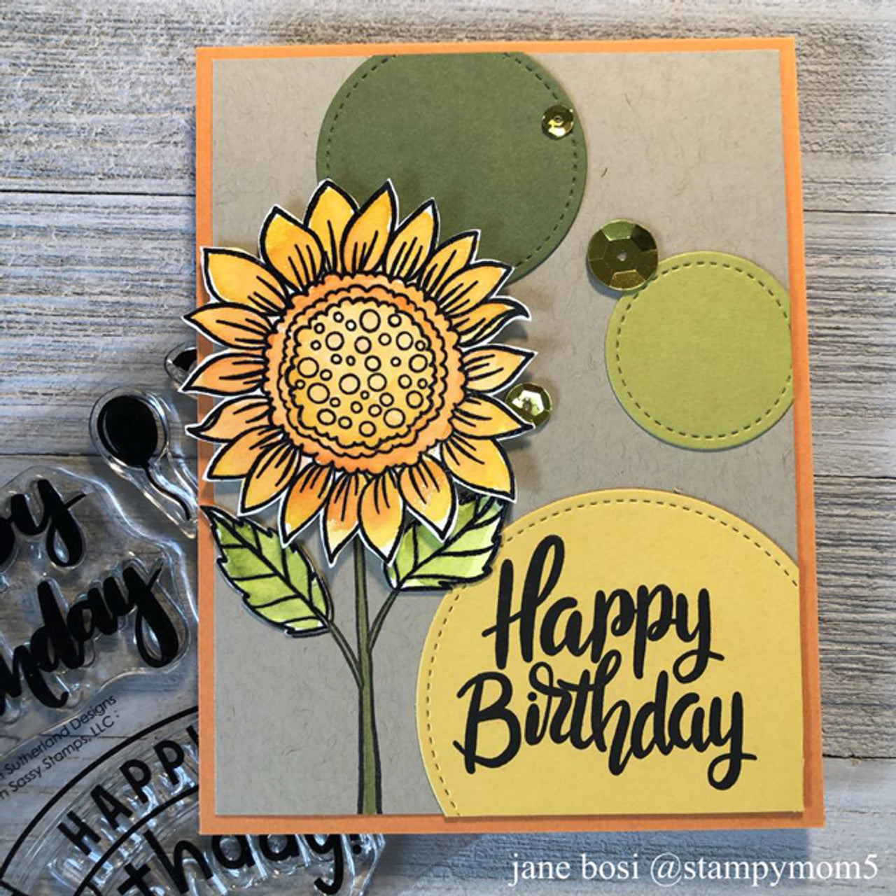 Bold Birthdays Clear Stamp Set