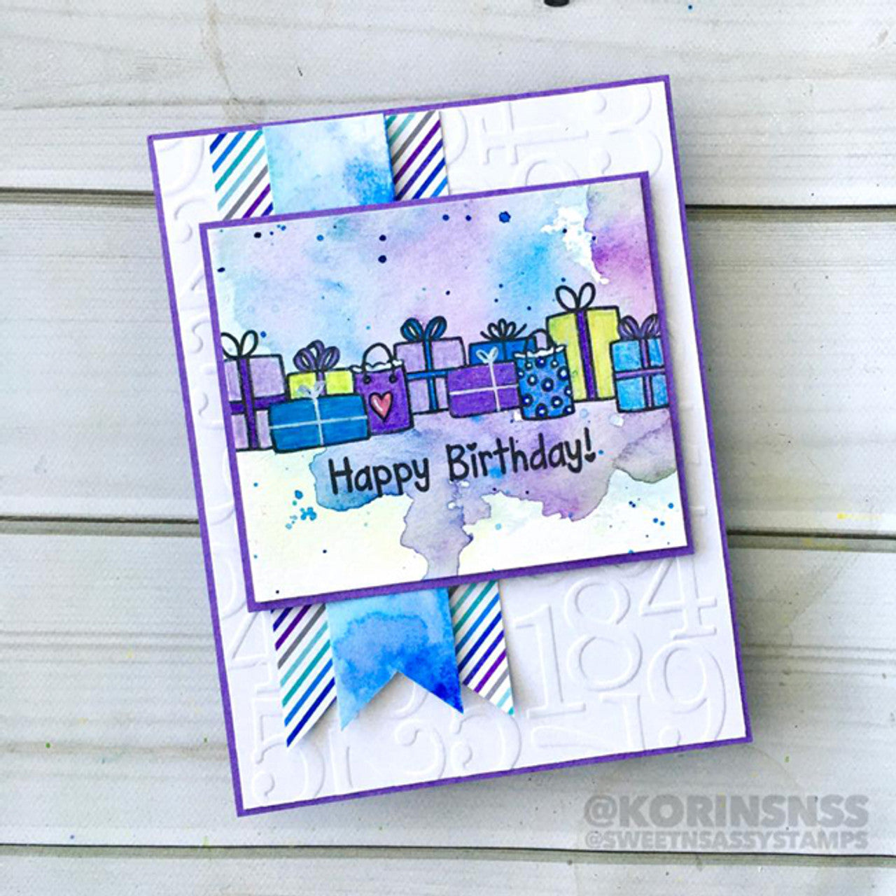 Birthday Borders Clear Stamp Set