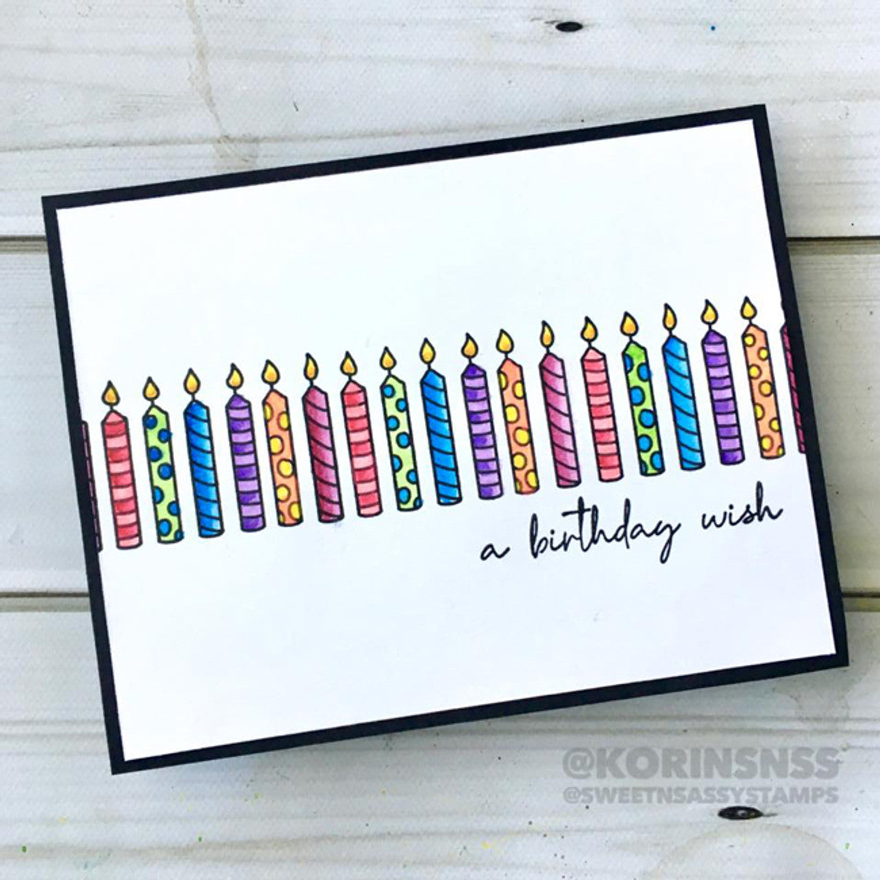 Birthday Borders Clear Stamp Set