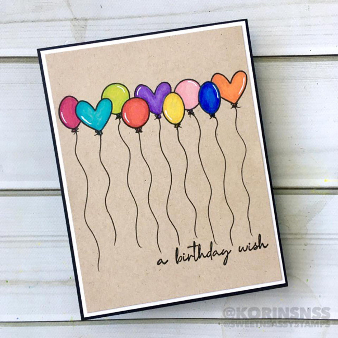 Birthday Borders Clear Stamp Set