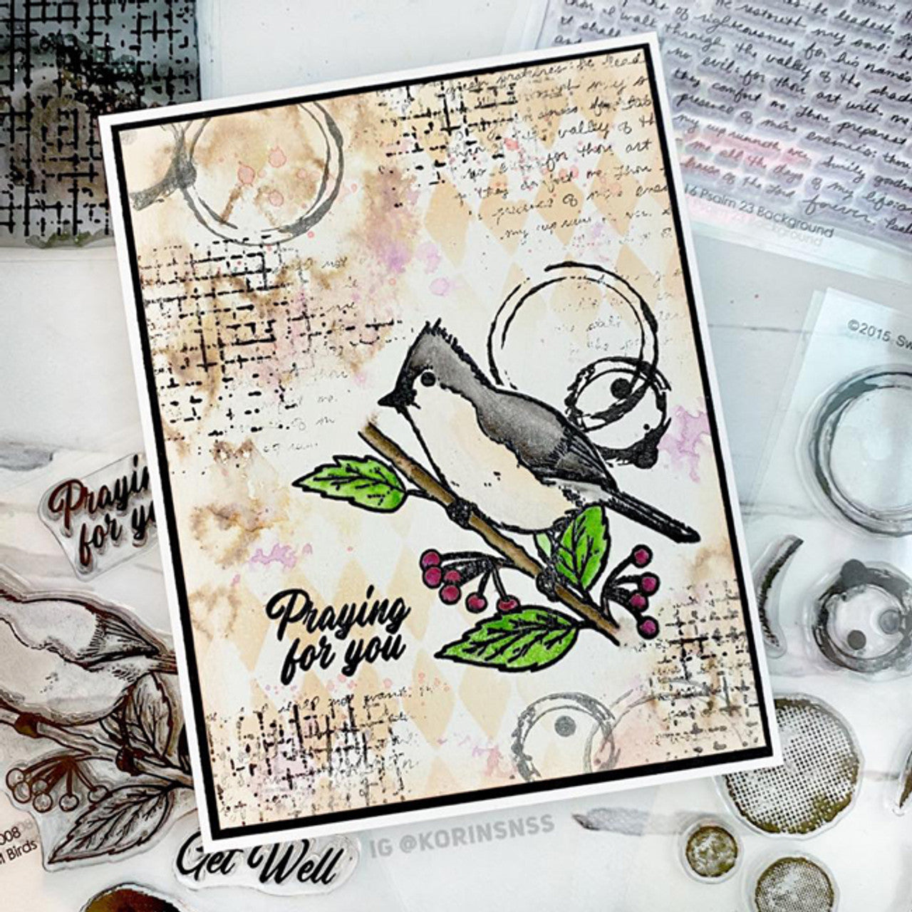 Beautiful Birds Clear Stamp Set