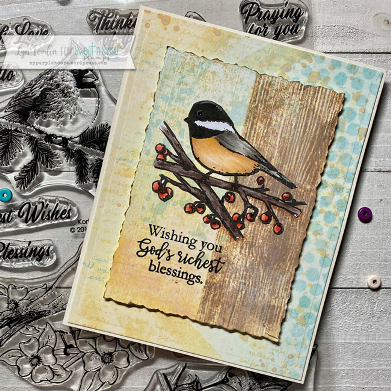 Beautiful Birds Clear Stamp Set