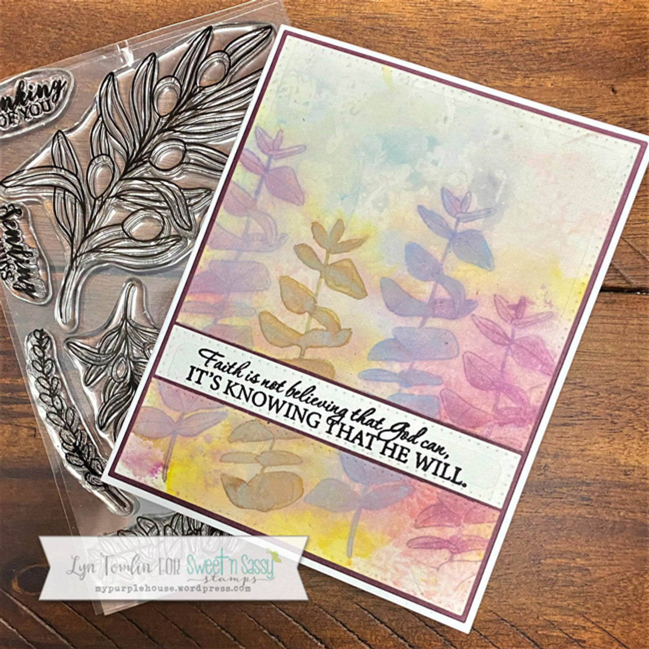 Be Encouraged Clear Stamp Set