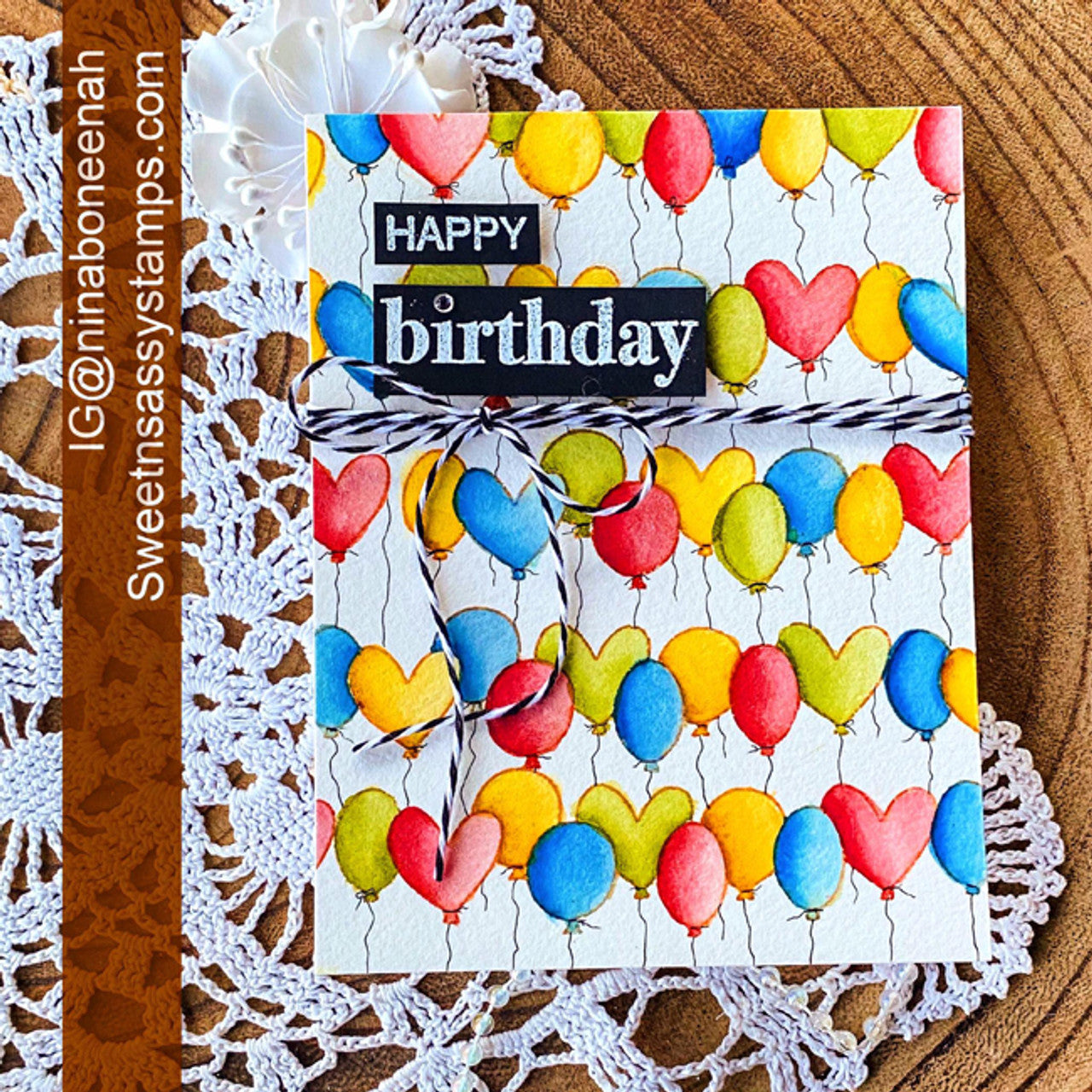 Birthday Borders Clear Stamp Set