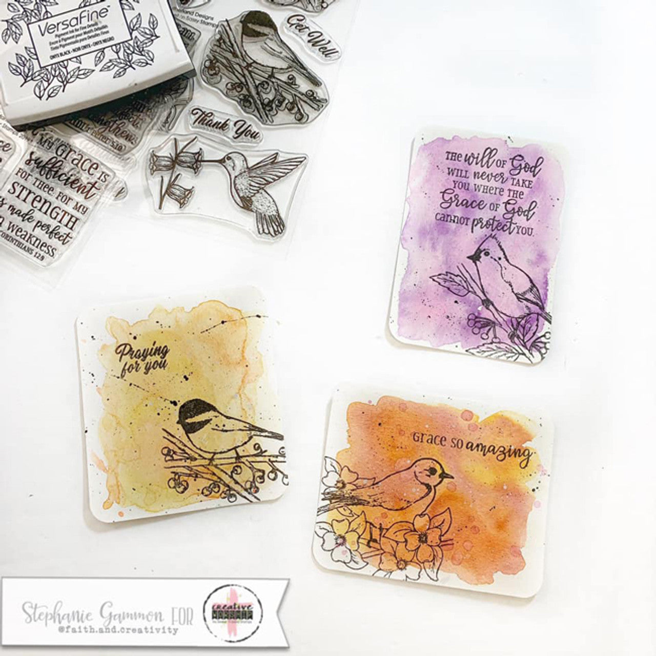 Beautiful Birds Clear Stamp Set